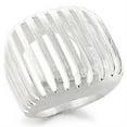 thumbnail image 1 of Bague en Laiton Argentée Sans Stone, Taille 9, 1 of 1