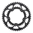 thumbnail image 2 of Plato para bicicleta de carretera 110BCD de aleación de aluminio, 39T, 53T, mecanizado en CNC para 8/9/10/11 Negro, 2 of 9