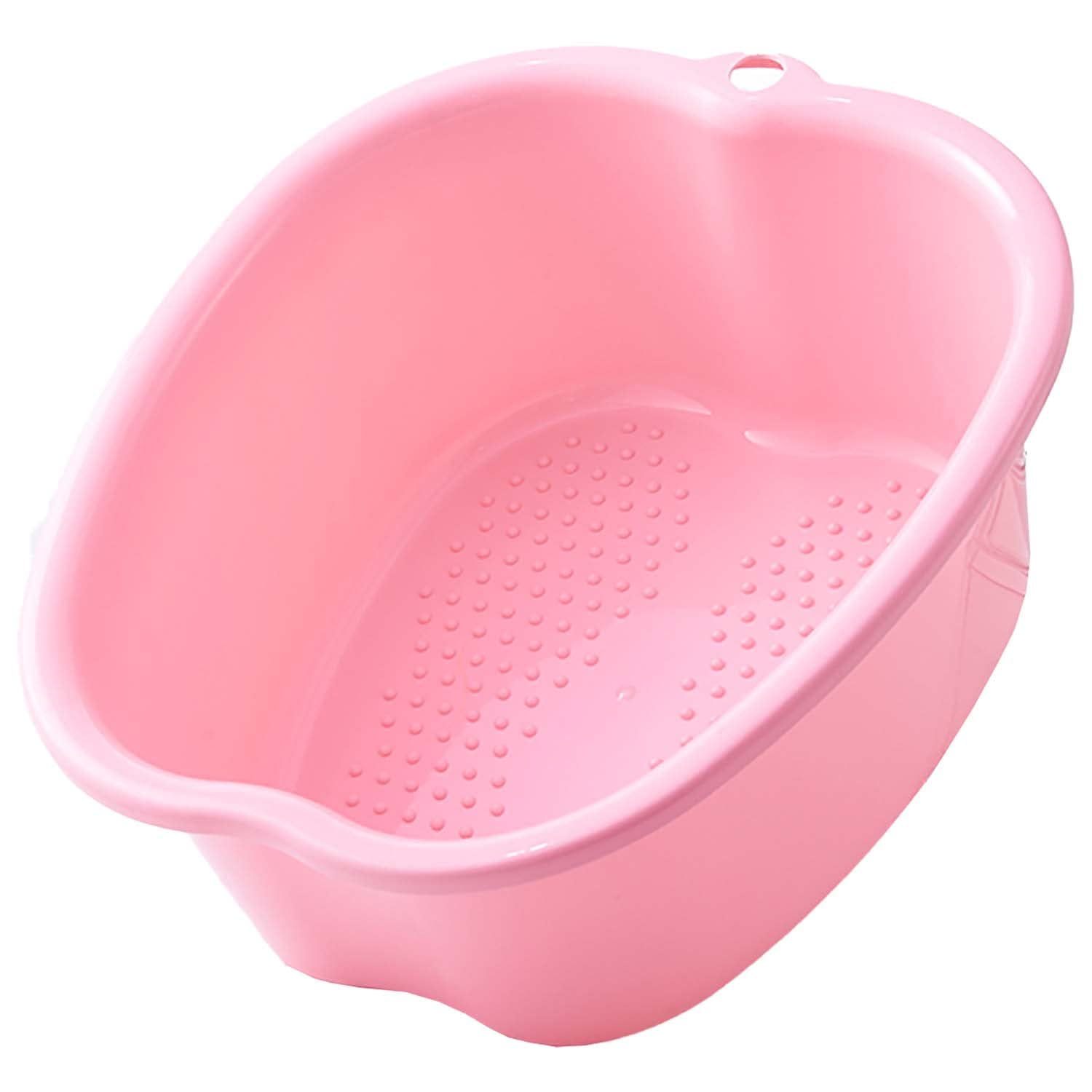 Uralili Large Foot Soaking Bath Basin, Sturdy Durable Plastic Foot Bath