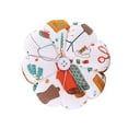 thumbnail image 1 of Abbracc Pumpkin Pin Cushion Craft Home Sewing Tool for Embroidery Handcraft Quilting Orange, 1 of 9