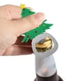 thumbnail image 3 of Cartoon Christmas Beer Bottle Opener Magnetic Refrigerator Sticker Household Tool with Festive Design & Stainless Steel, 3 of 5