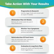 5Strands Food Intolerance Test, Accurate Hair Analysis, 658 Items Tested, at Home Food Sensitivity Test Kit for Adults & Kids, Gut Health Test, Results in 4 Days