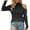 Black, variant on Sweater for Women Cold Shoulder Turtleneck Solid Long Sleeve Soft Cable Knit Slim Fall Knitwear