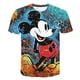 thumbnail image 1 of Camisetas de Mickey Mouse 1-14 Y Regalos de cumpleaños Camisetas Verano Moda Camisetas de manga corta Camisetas Serie de Disney Dibujos animados Casual T Shirt4T Gao Jinjia LED, 1 of 2