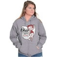 thumbnail image 3 of Ohio OH State Pride Cute Betty Boop Women Plus Size Zipper Hoodie Brisco Brands 4X, 3 of 5