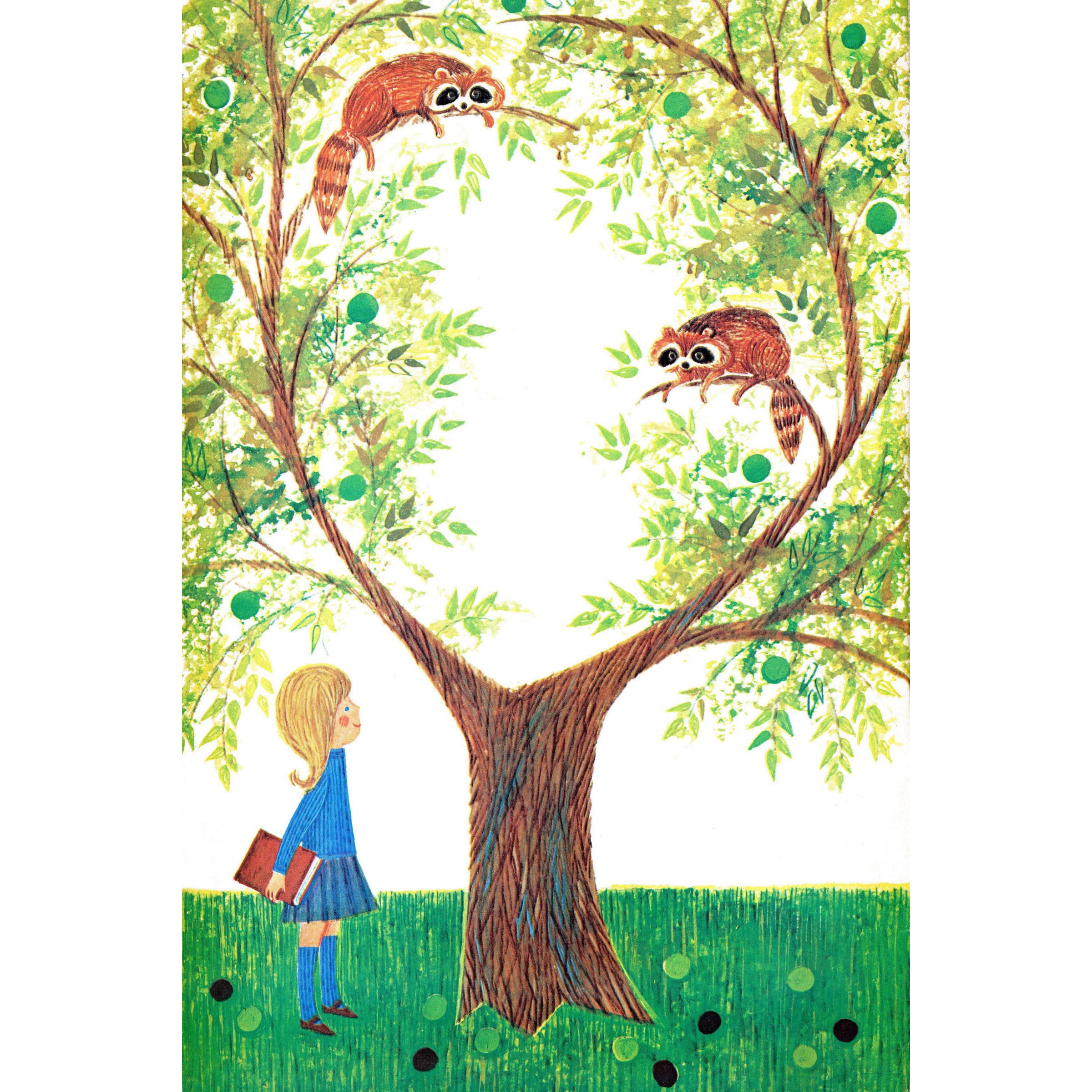 Marmont Hill "Red Pandas" by Curtis Painting Print on Canvas