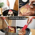 thumbnail image 5 of Silicone Cooking Utensil Set, Professional Kitchen Tools, 10-Piece Non-stick Stainless Steel Handle Food Grade Cooking Utensils, Heat-Proof Silicone for Home Chefs, Black, 5 of 5
