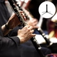 thumbnail image 2 of MasteelfCA 1pc Durable Foldable Flute Four-legged Stand Portable Clarinet Holder (Black), 2 of 8
