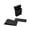 Black, variant on Golf Swing Corrector Portable Golf Practice Aid With Visual Feedbacks To Improve Swing Paths And Shot Accuracy