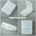 thumbnail image 3 of Miangastore 4 Pcs Étui de Rangement pour Têtes de Brosse à Dents Boîte de Rangement pour Têtes de Brosse, 3 of 9