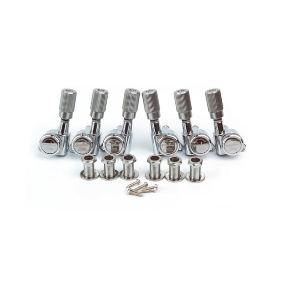 Afinadores de Bloqueo para Guitarra Guyker GK11SP 1:18 Cromo 3L3R