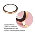 thumbnail image 3 of Uxcell Metalized Polyester Film Tape Adhesive Mirror Decor Tape 50mx15mm,Rose Gold Tone, 3 of 5