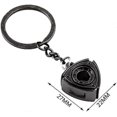 thumbnail image 2 of 2 Pcs Keyring Rotary Wankel Engine Rotor Car Engine Part Gift Car Accessories Key Chain, 2 of 5