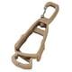 thumbnail image 1 of Clip para cinturón de guante para exteriores, guante de seguridad multiusos para trabajo laboral (caqui), 1 of 6