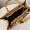 thumbnail image 2 of Bolsos Sackcloth Bolsas Playa Bambú Lentejuelas Gran Capacidad, 2 of 9