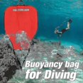 thumbnail image 5 of Scuba Diving Nylon Lift Bag,high Visibility Buoyancy Bag With Bottom,salvage Bag Float Buoy(red), 5 of 5