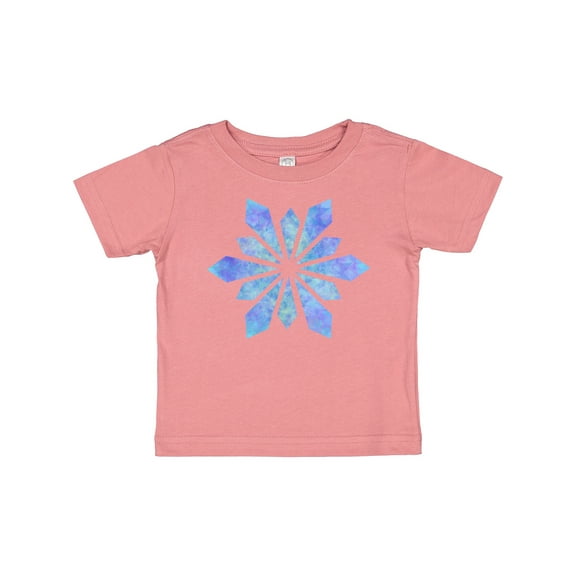 Inktastic Snowflake crystals diamonds Boys or Girls Baby T-Shirt