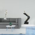 thumbnail image 2 of Figura de escritorio, estatua de bailarina, adorno de bailarina, escalera de escalada, escultura de resina, adecuada para decoración del hogar y la of, 2 of 8