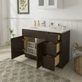 thumbnail image 6 of 45" Freestanding Bathroom Vanity Cabinet without Top in Brown, 6 of 6