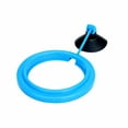 thumbnail image 3 of Methold Alimentador de alimentos Planta de agua Círculo cuadrado Marco azul 180 ° Grado Manos libres Anillo de alimentación con ventosa Type1 NO1, 3 of 6