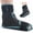 Black, variant on NEWGO Ankle Foot Ice Pack Wrap for Plantar Fasciitis, Reusable Gel Foot Cold Pack Hot Cold Therapy Wrap for Achilles Tendonitis, Swelling, Sprained Ankles and Heels