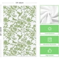 thumbnail image 6 of Green Hummingbird Flowers Kitchen Towels Dish Towels, 18x26 Inch Farmhouse Spring Royal Decoration Hand Towels Set of 2, 6 of 6