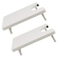thumbnail image 1 of CHICHUMID 2Pcs Sewing Machine Extension Table White Plastic Workspace for Home Use with Stable Support, 1 of 8