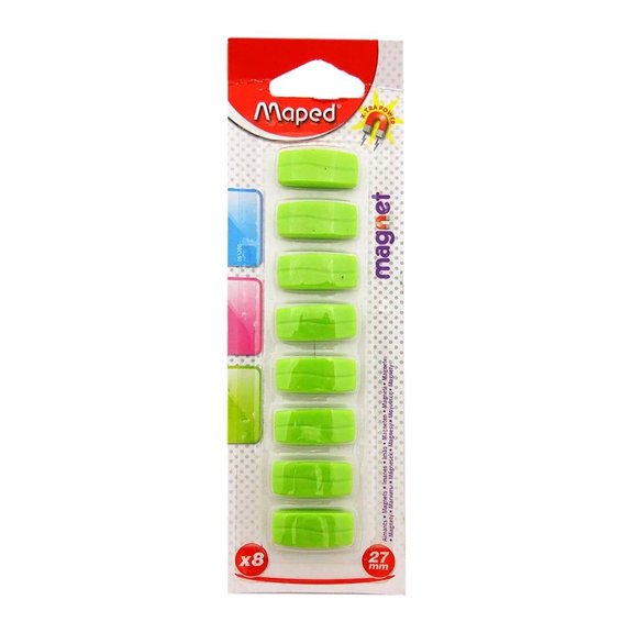 Imán Maped rectangular 8 pzas