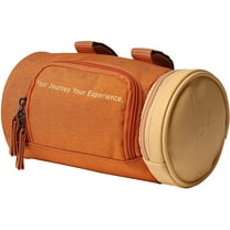 sixthreezero Bike Handlebar Bag, Waterproof Bicycle Front Roll Bag, Orange