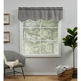 thumbnail image 2 of Exclusive Home Curtains Loha Light Filtering Rod Pocket Scalloped Valance, 54x16, Natural, 2 of 4