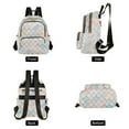 thumbnail image 4 of FORMRS Mini Backpack Purse for Women Travel Daypack Casual Shoulder Bag, Small Pink Pattern, 4 of 7