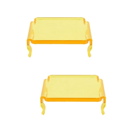 

Worgeous 2pcs Colored LED Cube Light Cover Square Decorative Protective LED Cube Light Bar Cover
