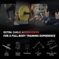 thumbnail image 4 of Mikolo Smith Machine Power Cage, Multi-Function Home Gym System with Cable Crossover, 121LB Weight Stack, 4 of 16