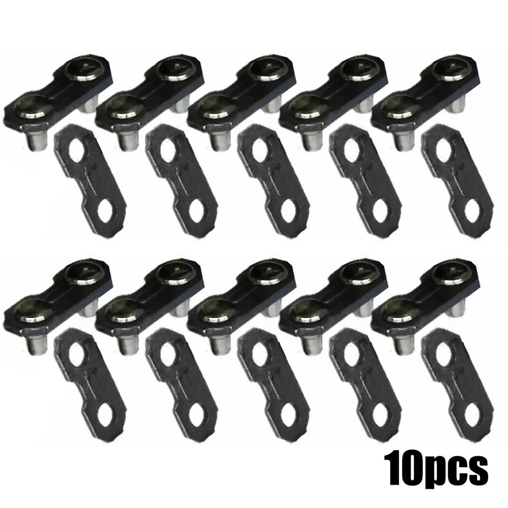Fule Chainsaw Chain Joining Links Pack Of 10 Plain & Preset 3/8 050 1