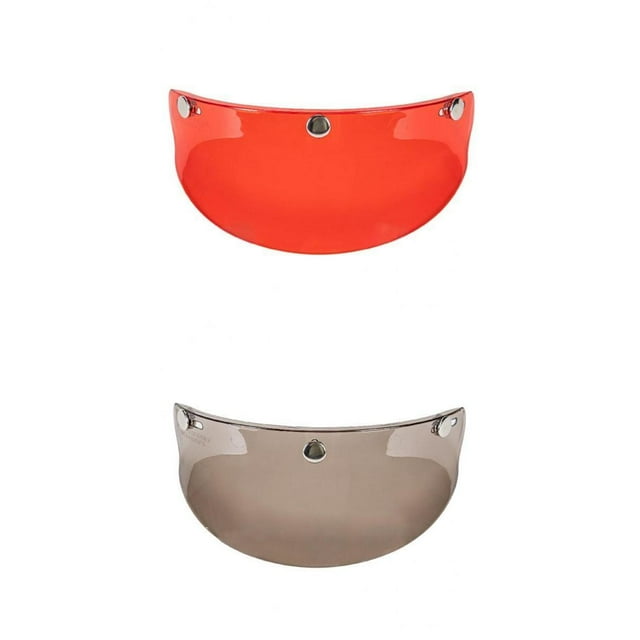 Visor de Casco de Motocicleta Vintage Universal 3, Abierta con