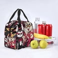 thumbnail image 3 of Hazbin Hotel Lunch Bag, Insulated Lunch Box Large Capacity Reusable Insulated Cooler Lunch Totes Bag For Work Office School Camping Travel Picnic, 3 of 7