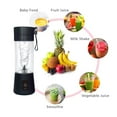 thumbnail image 3 of Portable Blender USB Rechargeable, Small Blender Single Serve, Personal Size Blender Travel Blender Juicer Cup, 3 of 5