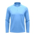 thumbnail image 4 of Tisuna Mens Fall T-Shirts Stretch Collared Tops Men Solid Shirts For Daily Wear Size L, 4 of 4