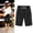 Black-2026 Shorts for Women Plus Size, variant on JINMGG Womens Plus Size Clearance $5 Men Casual Camouflage Zipper Button Multiple Pockets Cropped Cargo Shorts Navy XXXXL