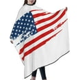 thumbnail image 6 of Usa Flag Salon Barber Cape - Professional Hairdressing Waterproof Hair Cutting Cape With Adjustable Snap Closure-Haircut Apron For Hair Stylist And Home Use-55''X66'', 6 of 9