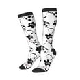 thumbnail image 2 of Balery Cute Cow And Milk Stains Fun Novelty Socks Men'S Women'S Crew Socks Funny Crazy Novelty Socks Quirky And Cool Socks, 2 of 9