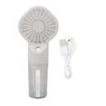 thumbnail image 2 of Handheld Fan Misting Fan, Portable Mini Water Fan Handheld Misting Fan USB Rechargeable Water Spray Mist Fan With 4 Gear Speed, 2 of 8