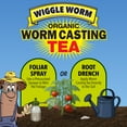 thumbnail image 2 of Wiggle Worm Pure Worm Castings Tea, 8oz - Organic Liquid Fertilizer and Soil Amendment Concentrate for Indoor and Outdoor Plants, 2 of 6