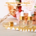 thumbnail image 3 of 100 Pcs Mini Glass Dropper Bottle, Essential Oil Dropping Bottles, Empty Travel Sample Vials, Tiny Glass Storage Jars with Droppers, incture Bottles with Caps for Perfume, Cosmetic Liquid, 3 of 5