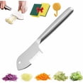 thumbnail image 1 of Stainless Steel Multi-purpose Julienne Peeler,2 in 1 Protable Handheld Vegetable Shredder,Quick & Easy Kitchen Shredder Tool,Comfortable Handle &Hanging Holefor Kitchen Peeling Tools (1PC), 1 of 7