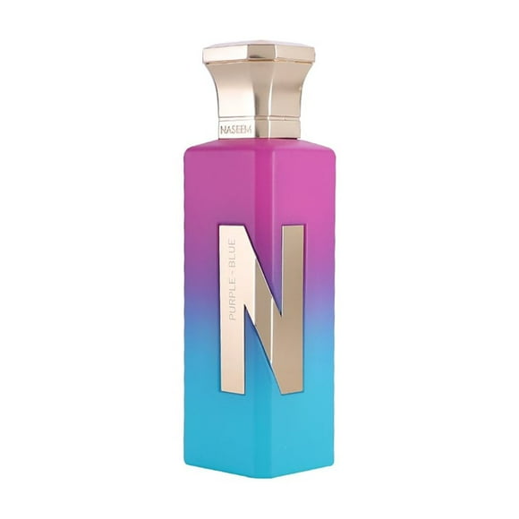 Naseem Purple Blue Aqua Perfume For Women 75ml, 2.5 Fl.oz. | Alcohol Free & Long Lasting Perfume For Girls - With Watery Pear, Jasmine, Patchouli & White Musk Notes | Luxury Perfume For Daily Use