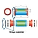 thumbnail image 5 of Arandela ondulada Macarena 24mm accesorios de bicicleta de montaña, 5 of 6