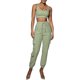 thumbnail image 3 of Trajes blancos de 2 piezas para mujer sexy, tops con hombros descubiertos para mujer, conjuntos de pantalones de pierna ancha de verano, trajes de 2 piezas para mujer, primavera, 3 of 5