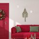 thumbnail image 5 of Adornos navideños, adornos navideños, regalos navideños, tapiz de árbol de Navidad tejido a mano bohemio, tapiz con borlas para sala de estar infantil, dormitorio, tapiz de punto, 5 of 5