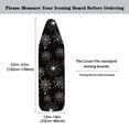 thumbnail image 5 of HELLHERO Extra Thick Ironing Board Cover and Pad, 15x54 Ironing Board Cover, Resist Scorching and Staining, Elastic Edges, Spider web, 5 of 5